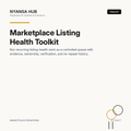 Marketplace Listing Health Toolkit — Nyansa Hub