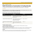 Safe Ecommerce Automation and Coding Bundle - Nyansa Hub