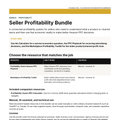 Seller Profitability Bundle - Nyansa Hub